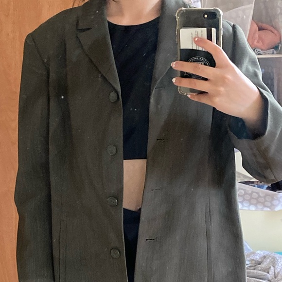 Tribal green blazer - Picture 1 of 4